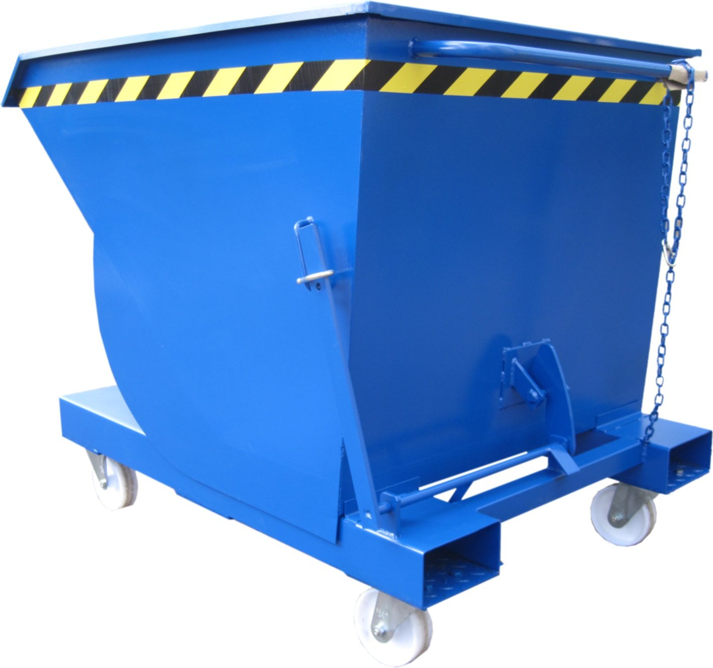 Tilting container 1,0 m3 with wheels