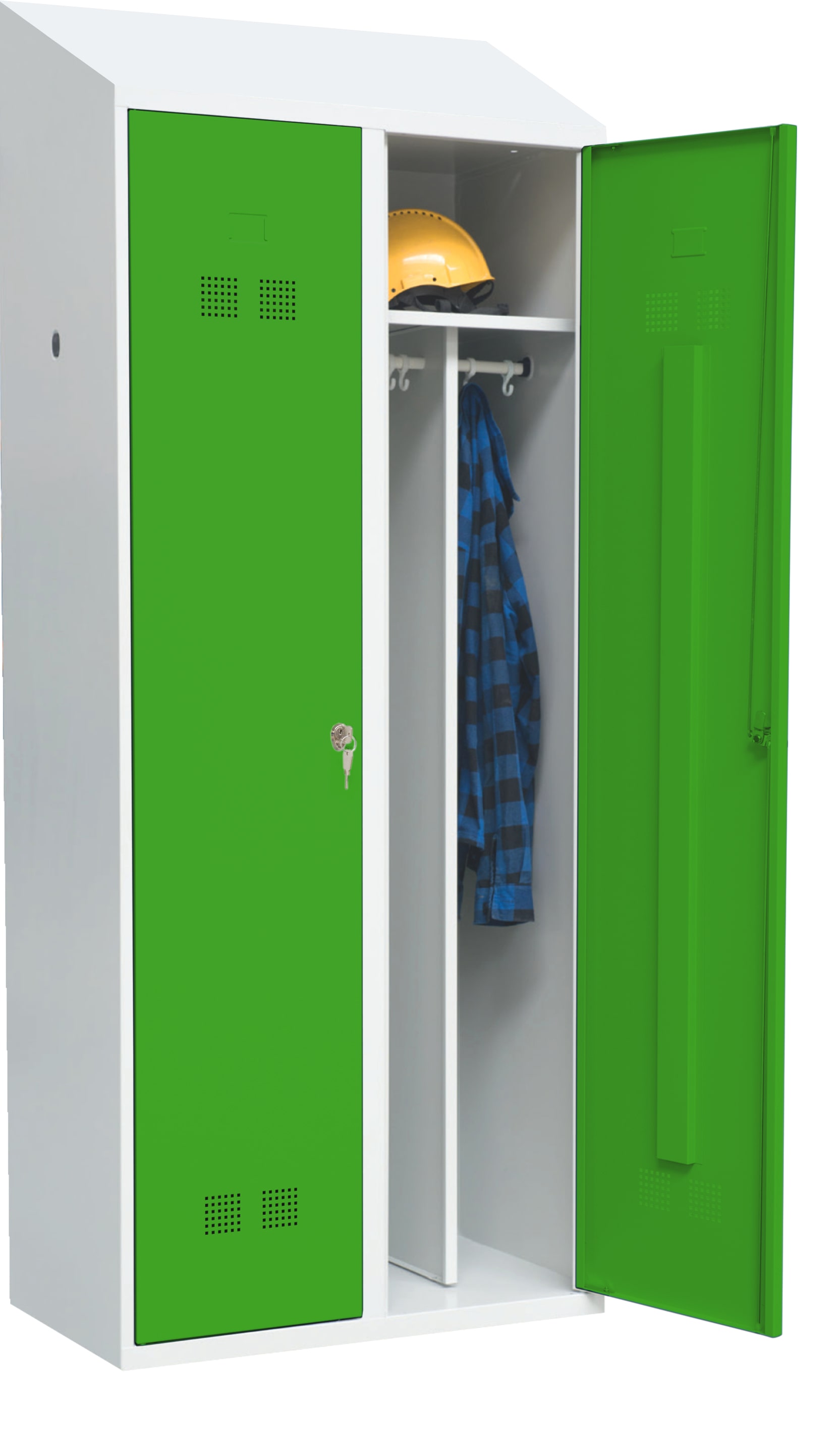 Cabinet for clothing SUP E400-02 with top 7035/6018