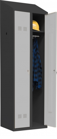 Cabinet for clothing SUP E300-02 with top 7024/7035