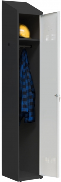 productClothing cabinet SUP E300-01 with top 7024/7035