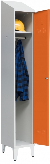 productClothing cabinet SUP E300-01 with top and legs 7035/2003