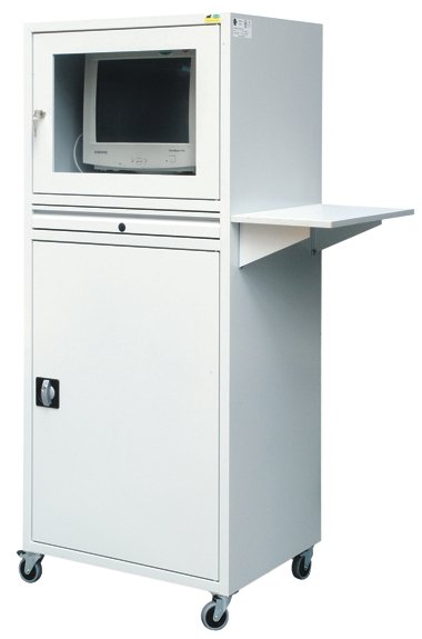 PC Cabinet with printer shelf