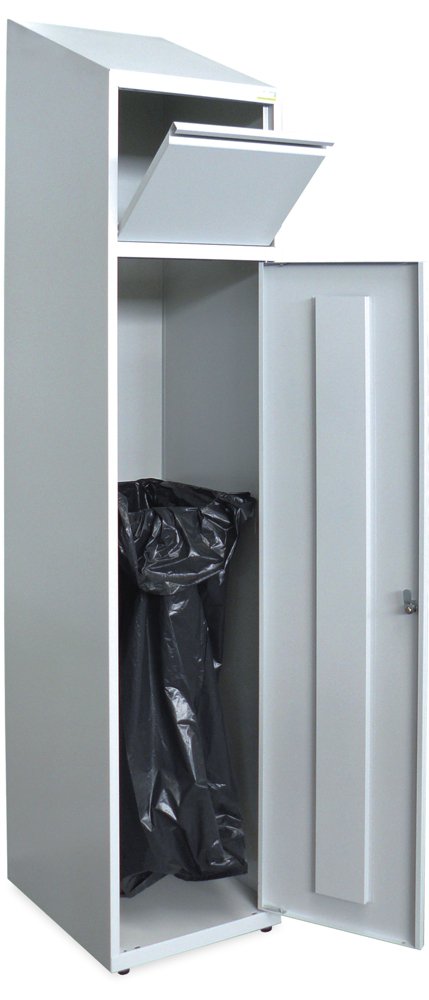 Clothing cabinet - for the dirty clothes with a cap
